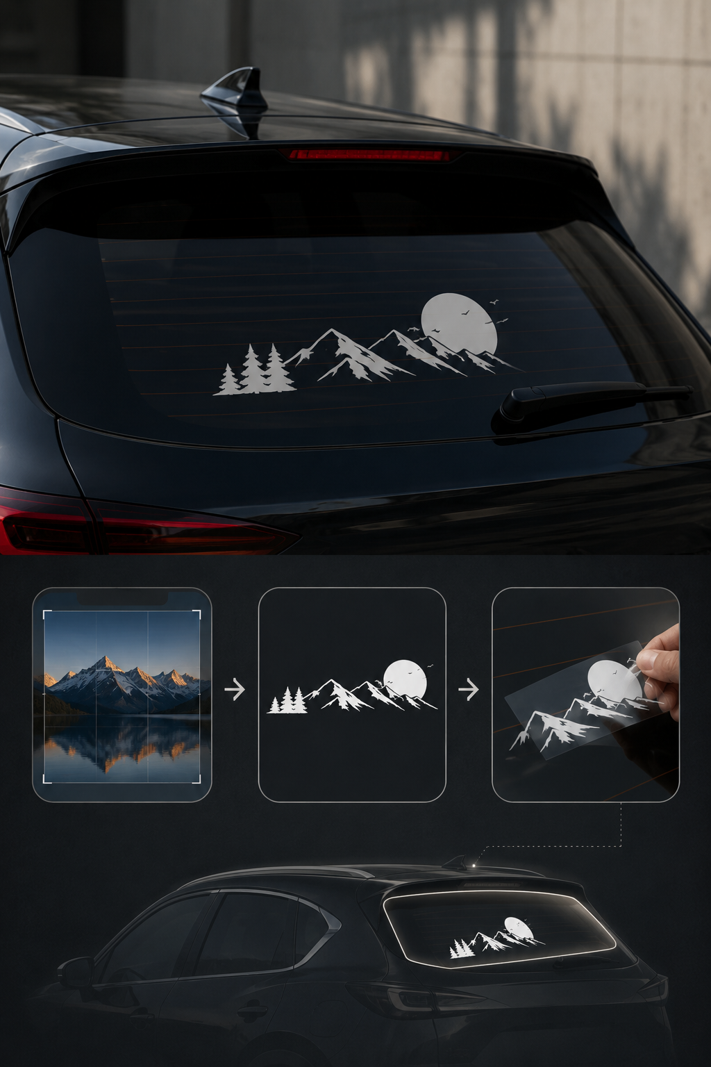 Build Your Own Car Window Sticker