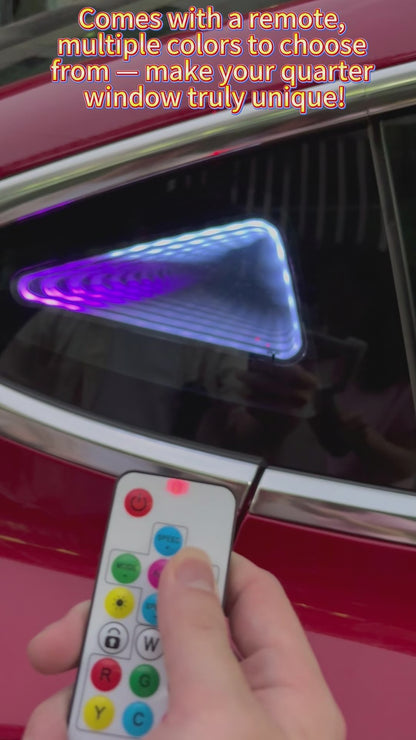 AnimeCarMod Rétroviseur profond multi-mode, diorama de vitre latérale avec télécommande